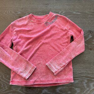 Girls Vintage Havana pink Dreamer thermal long sleeve shirt size Small 7-8